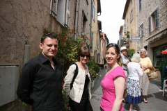 Didier, Fiona & Vicki visit the display