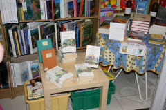 Display inside the bookshop