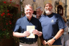Showing off the book!